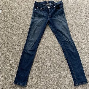 Rag & bone low rise skinny jeans